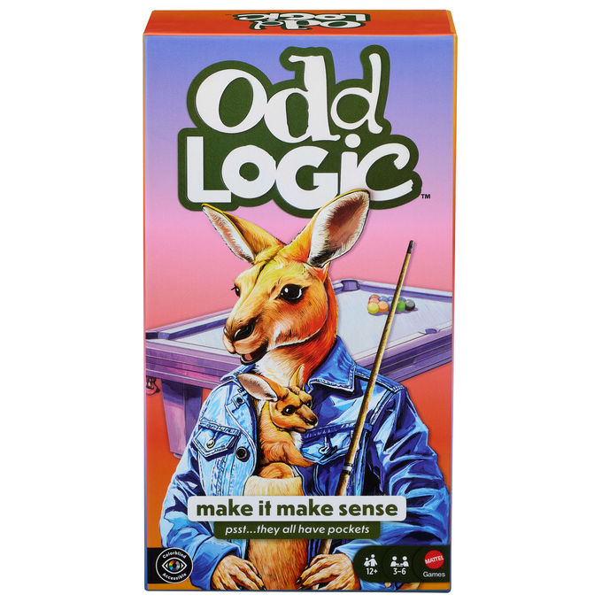 Mattel Games JVW92 Gioco di Societa' Odd Logic 8+ 3-6 Giocatori colore Multicolore