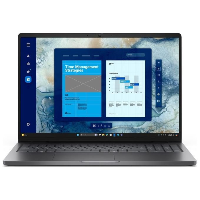 Dell K1T2R Pro 16 Computer portatile Intel Core 5 120U 16 GB DDR5 512 GB SSD Windows 11 Pro colore Nero