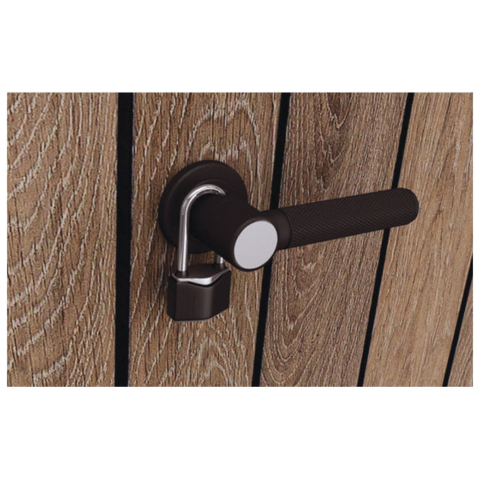Keter Box Porta Attrezzi Vertical Shed Signature Walnut 140x73,6x170,4H cm