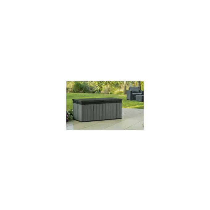 Keter DARWIN120G Darwin Cassapanca da Giardino 454 L 142.5x65.3x64.3 cm con Seduta Resina EVOTECH+ colore Verde