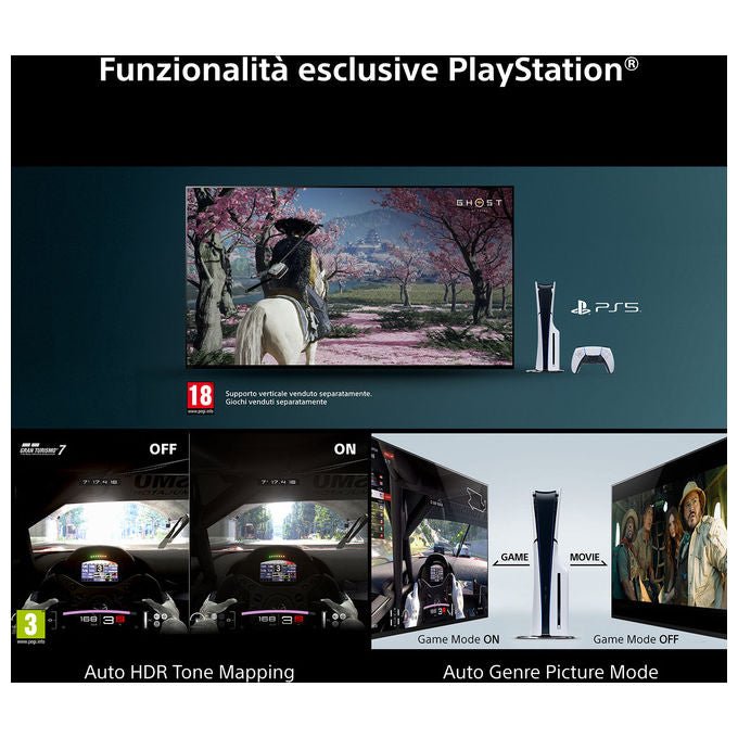 Sony K43S25M2PB Google TV 43'' 4K Ultra HD Smart TV colore Nero