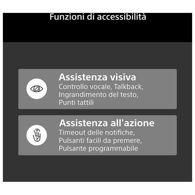 Sony K43S25M2PB Google TV 43'' 4K Ultra HD Smart TV colore Nero