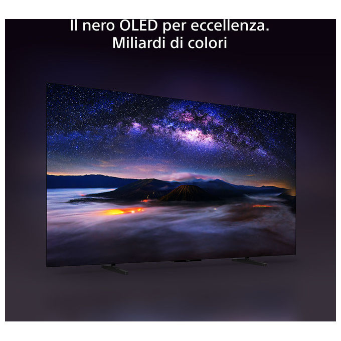 Sony K48A65PB.CEI Bravia 6 TV OLED 4K HDR Smart Android Wi-Fi HDMI 2.1 Dolby Vision Dolby Atmos Triluminos Pro colore Nero