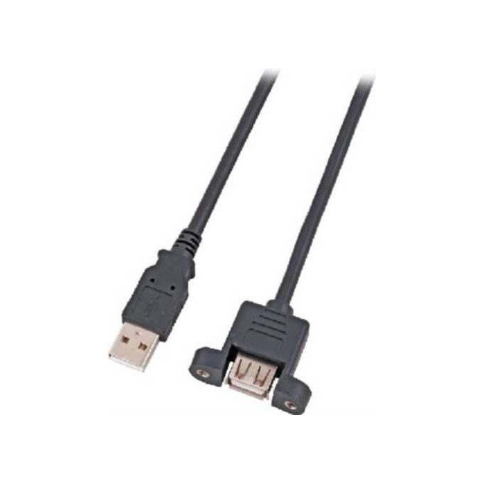 Digitus cavo usb connettore a maschio-a femmina da pannello mt. 1