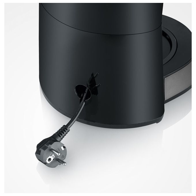 Severin KA 9343 Macchina da caffe' Automatica-Manuale 1 L 8 tazze 1000 W con caraffa termica in acciaio inox colore Nero Acciaio inox