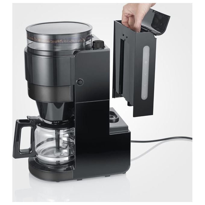 Severin KA4830 Macchina da caffe' con filtro Automatica-Manuale con macinatore integrato 10 tazze 900 W colore Nero