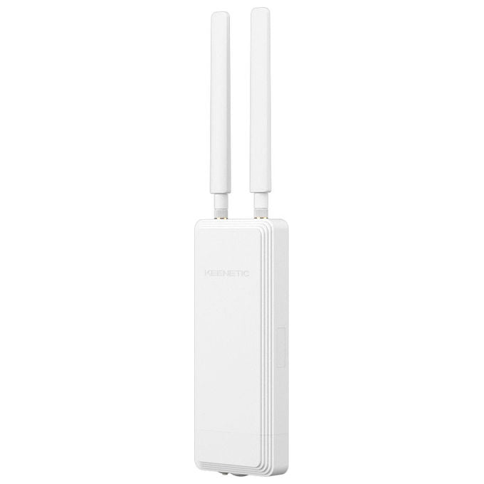 Keenetic KAP-650-EU Access Point Stellar 6 Wi-Fi 6 AX3000 Indoor-Outdoor Gigabit Ethernet IP65 colore Bianco