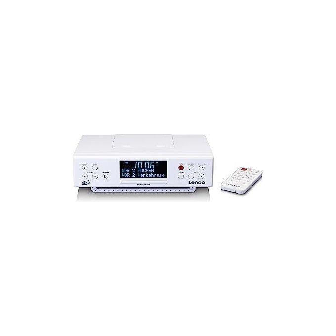 Lenco KCR-190 Radio CD Bluetooth Bianco