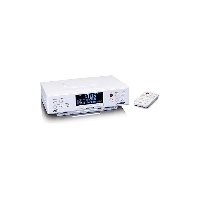 Lenco KCR-190 Radio CD Bluetooth Bianco