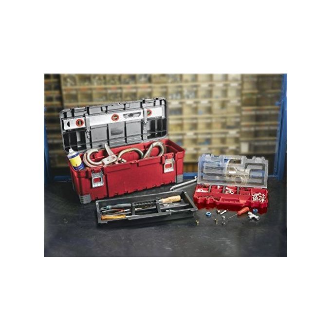 Keter Tool Box 26 Cassetta Porta Attrezzi E Utensili In Metallo E Plastica