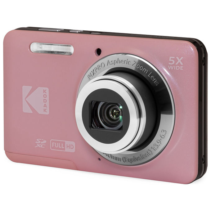Kodak KF55PK Fotocamera compatta 16 MP CMOS 1-2.3'' 5x zoom Full HD 2.7'' colore Rosa