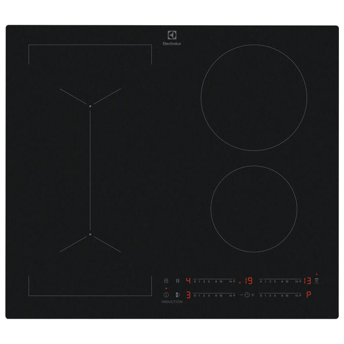 Electrolux 60 Cm - Vetroceramica Ad Induzione Matt Nero Opaco Piano cottura ad induzione 60 cm 4 zone colore Nero