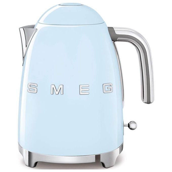 Smeg KLF03PBEU Estetica 50's Style Bollitore Elettrico Capacita' 1,7 Litri 7 Tazze Potenza 2400 W Azzurro
