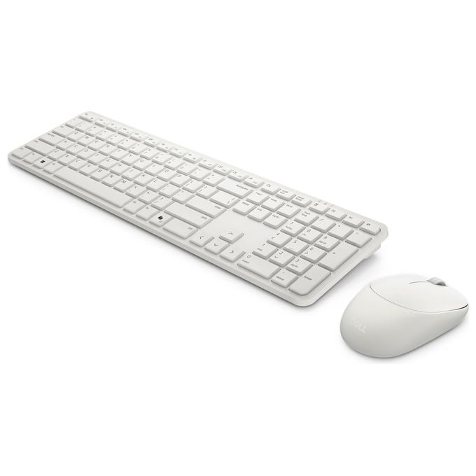 Dell KM526-LT-INT Pro 5 KM526 Kit Tastiera e Mouse Wireless QWERTY US International con Mouse 6000 DPI Bianco