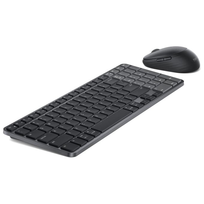 Dell KM746-BLK-INT Pro 7 Tastiera e Mouse Wireless RF + Bluetooth QWERTY US Internazionale Grafite