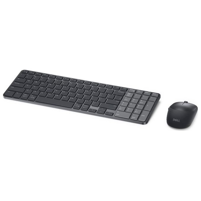 Dell KM746-BLK-INT Pro 7 Tastiera e Mouse Wireless RF + Bluetooth QWERTY US Internazionale Grafite