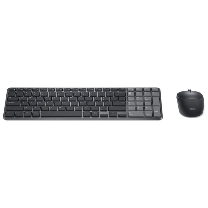 Dell KM746-BLK-INT Pro 7 Tastiera e Mouse Wireless RF + Bluetooth QWERTY US Internazionale Grafite