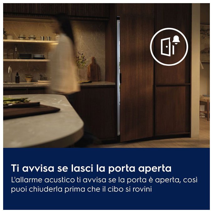 Electrolux KNA6LE18S frigorifero combinato da incasso 177 cm classe E 34 dB LowFrost colore Bianco
