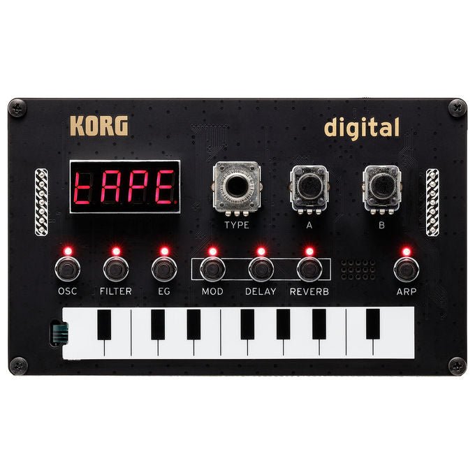 Korg KRNTS1 NTS-1 Sintetizzatore digitale fai da te programmabile con motore di sintesi digitale e multi-effetti colore Nero