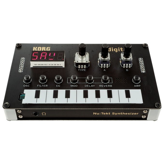 Korg KRNTS1 NTS-1 Sintetizzatore digitale fai da te programmabile con motore di sintesi digitale e multi-effetti colore Nero