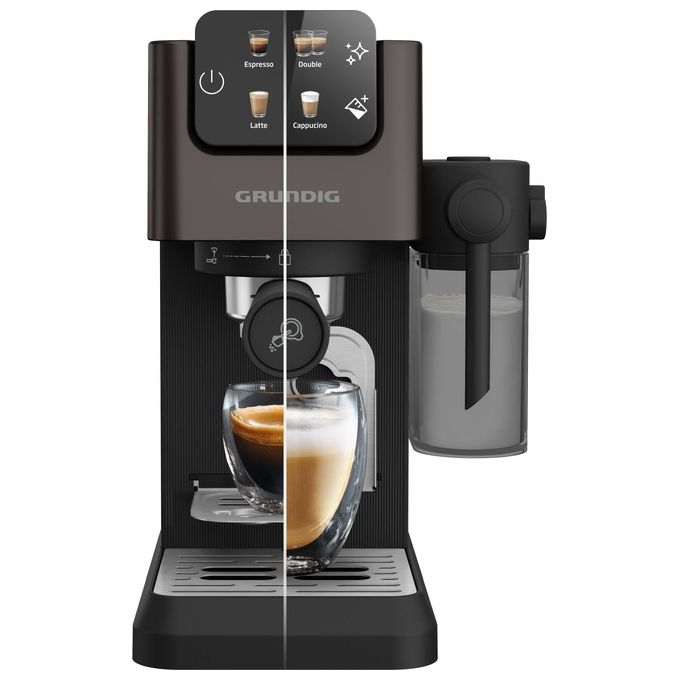 Grundig KSM 6430DELISIA COFFEE YAR? OTOMATIK KAPSüLLü SüT HAZNELI ES Macchina da caffe' Automatica-Manuale 1,1 L 20 bar 1350 W Montalatte integrato colore Antracite