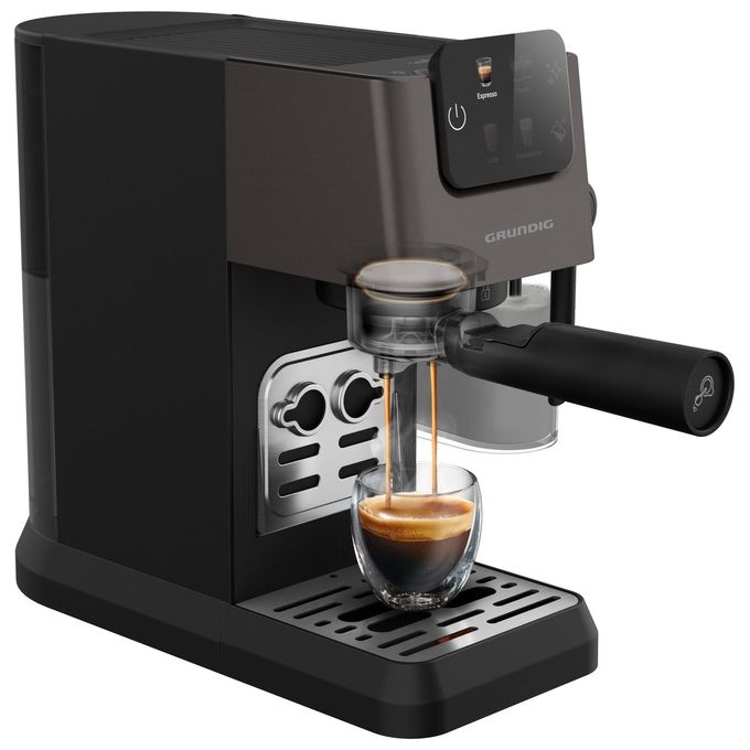 Grundig KSM 6430DELISIA COFFEE YAR? OTOMATIK KAPSüLLü SüT HAZNELI ES Macchina da caffe' Automatica-Manuale 1,1 L 20 bar 1350 W Montalatte integrato colore Antracite