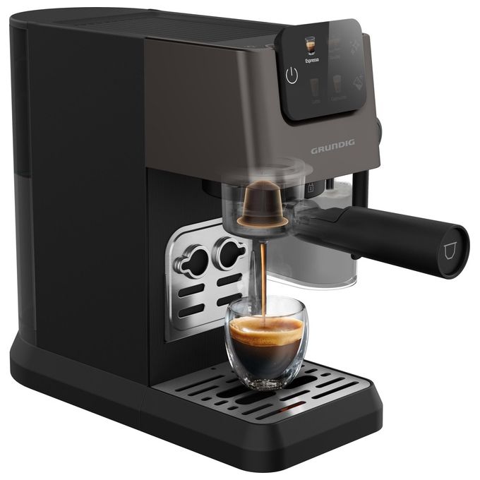 Grundig KSM 6430DELISIA COFFEE YAR? OTOMATIK KAPSüLLü SüT HAZNELI ES Macchina da caffe' Automatica-Manuale 1,1 L 20 bar 1350 W Montalatte integrato colore Antracite
