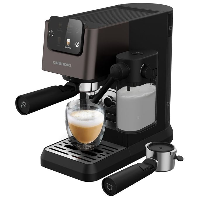Grundig KSM 6430DELISIA COFFEE YAR? OTOMATIK KAPSüLLü SüT HAZNELI ES Macchina da caffe' Automatica-Manuale 1,1 L 20 bar 1350 W Montalatte integrato colore Antracite