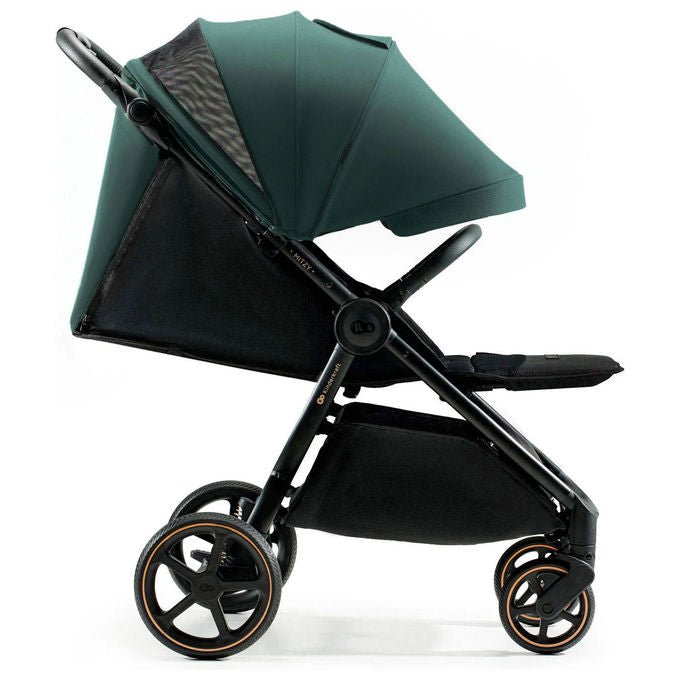 Kinderkraft KSMITZ00GRE0000 MITZY Passeggino Buggy Reclinabile Pieghevole Capacita' 22 Kg colore Verde