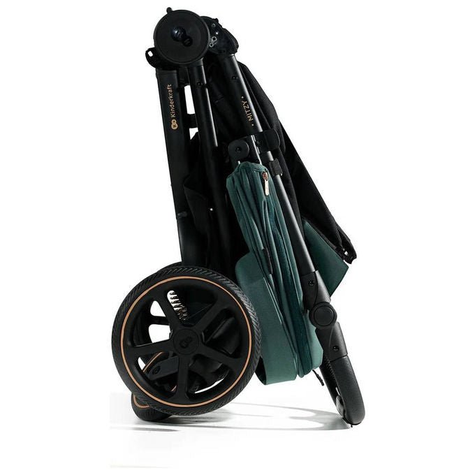 Kinderkraft KSMITZ00GRE0000 MITZY Passeggino Buggy Reclinabile Pieghevole Capacita' 22 Kg colore Verde
