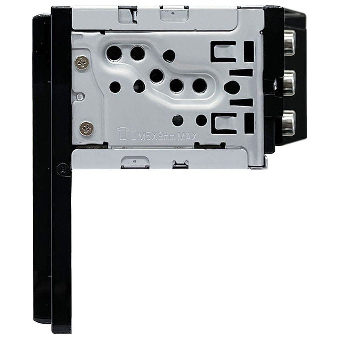 JVC KW-M695DBW Ricevitore Multimediale Auto 1 DIN 200 W Bluetooth Wi-Fi 5 802.11ac DAB+ Apple CarPlay Android Auto colore Nero