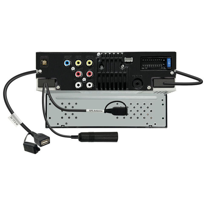 JVC KW-M695DBW Ricevitore Multimediale Auto 1 DIN 200 W Bluetooth Wi-Fi 5 802.11ac DAB+ Apple CarPlay Android Auto colore Nero