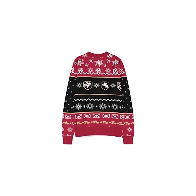 Difuzed 144540 Maglione di Natale Harry Potter Hogwarts Multicolore Taglia XXL colore Multicolore