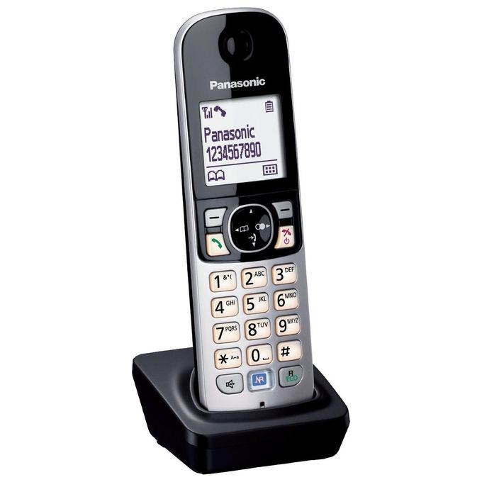 Panasonic KX-TGA685EX Cordless Aggiuntivo Dect-Gap Display 1.8'' Rubrica Vivavoce Nero