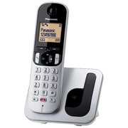 Panasonic KX-TGC250JT Cordless Dect-Gap Display 1,6'' Blocco delle Chiamate ID Chiamante Vivavoce Argento
