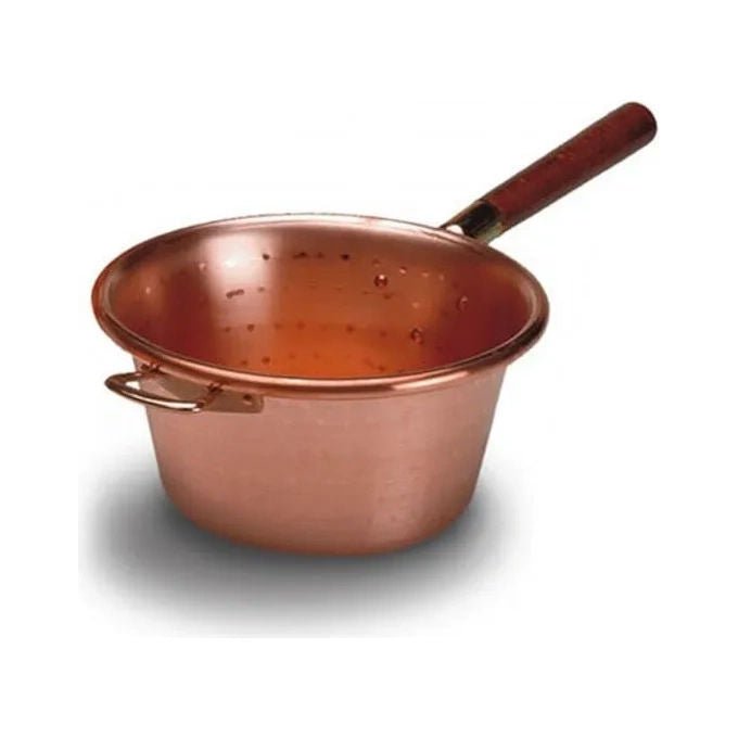 [ComeNuovo] Lar Paiolo Rame Manico Legno Cm 30