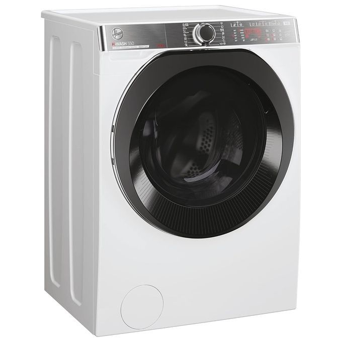 [ComeNuovo] Hoover H-WASH 550 H5WPB414AMBC-S Lavatrice a carica frontale 14kg 1400 giri classe A motore Eco-Power EcoDoser scan etichette funzione vapore controllo remoto bianco 60x67x85