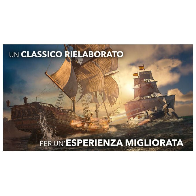 Ubisoft L00557 Assassin's Creed Black Flag Resynced Videogioco per Xbox Series X genere Azione Avventura lingua Italiana modalita' Singolo PEGI 18 colore Nero