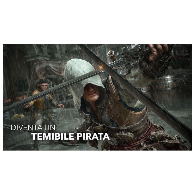 Ubisoft L00557 Assassin's Creed Black Flag Resynced Videogioco per Xbox Series X genere Azione Avventura lingua Italiana modalita' Singolo PEGI 18 colore Nero
