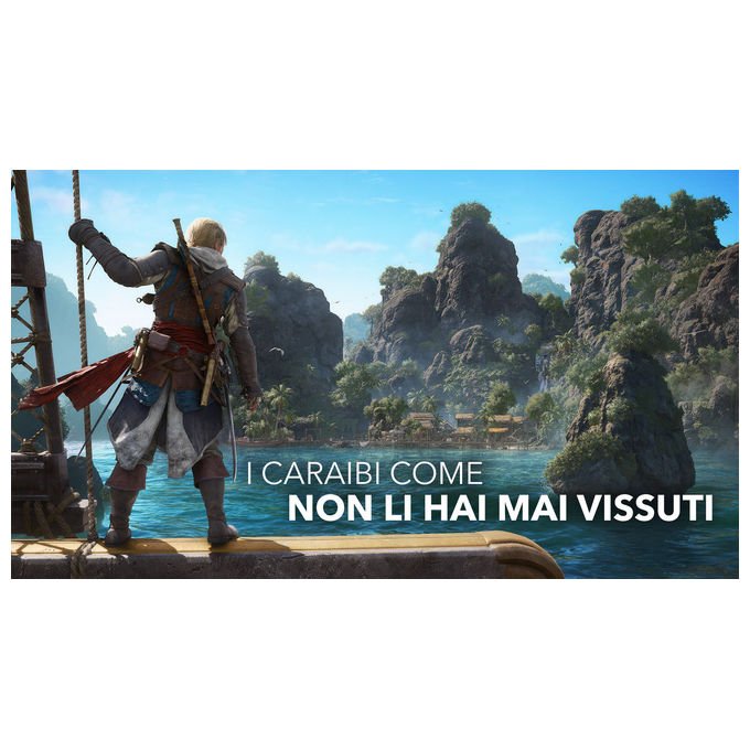 Ubisoft L00557 Assassin's Creed Black Flag Resynced Videogioco per Xbox Series X genere Azione Avventura lingua Italiana modalita' Singolo PEGI 18 colore Nero
