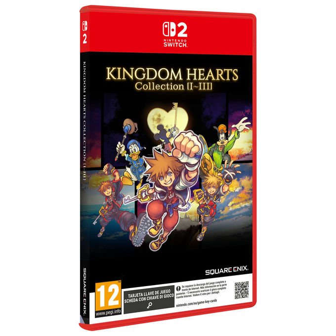 Square Enix KINGDOM HEARTS Collection I-III Switch 2 Scheda Fisica PAL-ES Incluso Keyblade Esclusivo Blu di Mezzanotte colore Nero