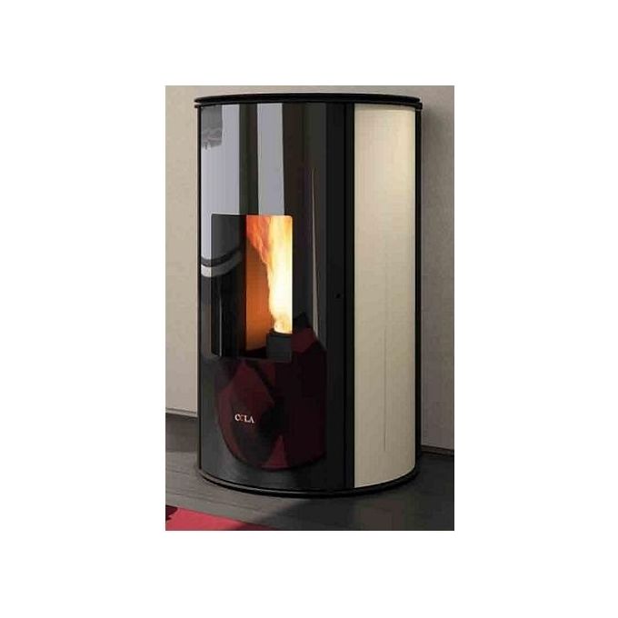 Cola LAK4A10Y Stufa a Pellet WAVE Avorio