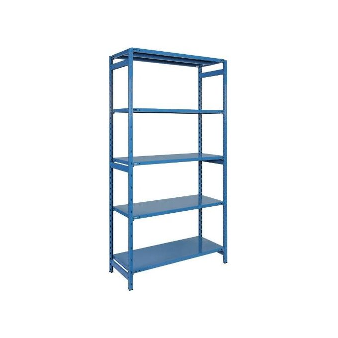 Bizzotto Scaffale Metallo 5 Ripiani Portata a Ripiano 100 Kg 106x42x180cm Azzurro