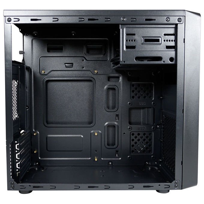 LC-Power LC-2017MB-ON Micro Tower Case per scheda madre Micro-ATX e Mini-ITX Alimentatore ATX colore Nero