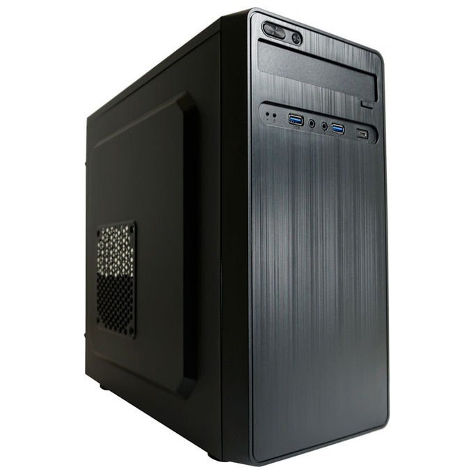 LC-Power LC-2017MB-ON Micro Tower Case per scheda madre Micro-ATX e Mini-ITX Alimentatore ATX colore Nero