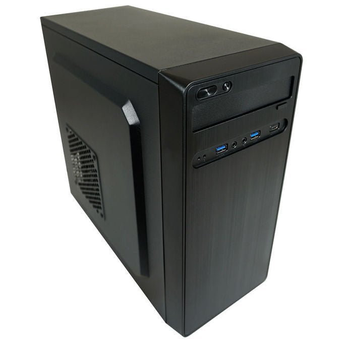 LC-Power LC-2017MB-ON Micro Tower Case per scheda madre Micro-ATX e Mini-ITX Alimentatore ATX colore Nero