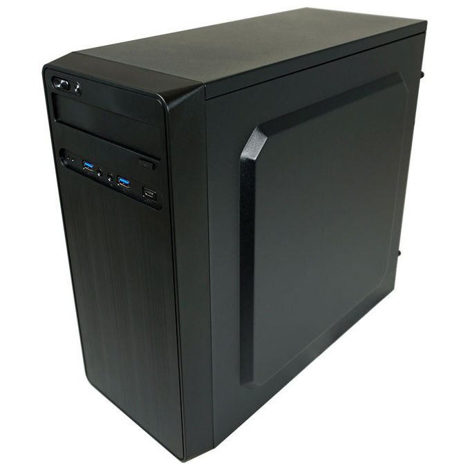 LC-Power LC-2017MB-ON Micro Tower Case per scheda madre Micro-ATX e Mini-ITX Alimentatore ATX colore Nero