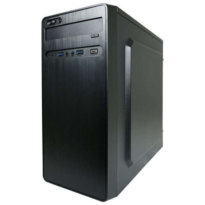 LC-Power LC-2017MB-ON Micro Tower Case per scheda madre Micro-ATX e Mini-ITX Alimentatore ATX colore Nero