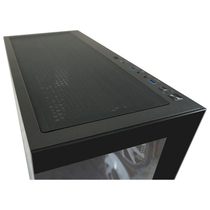 LC-Power LC-715B-ON Geh Midi ATX Gaming 715B Seamless_X Case PC ATX con ventole 120 140 mm colore Nero
