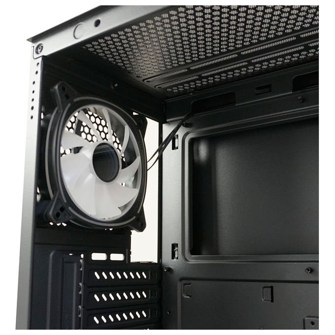 LC-Power LC-715B-ON Geh Midi ATX Gaming 715B Seamless_X Case PC ATX con ventole 120 140 mm colore Nero